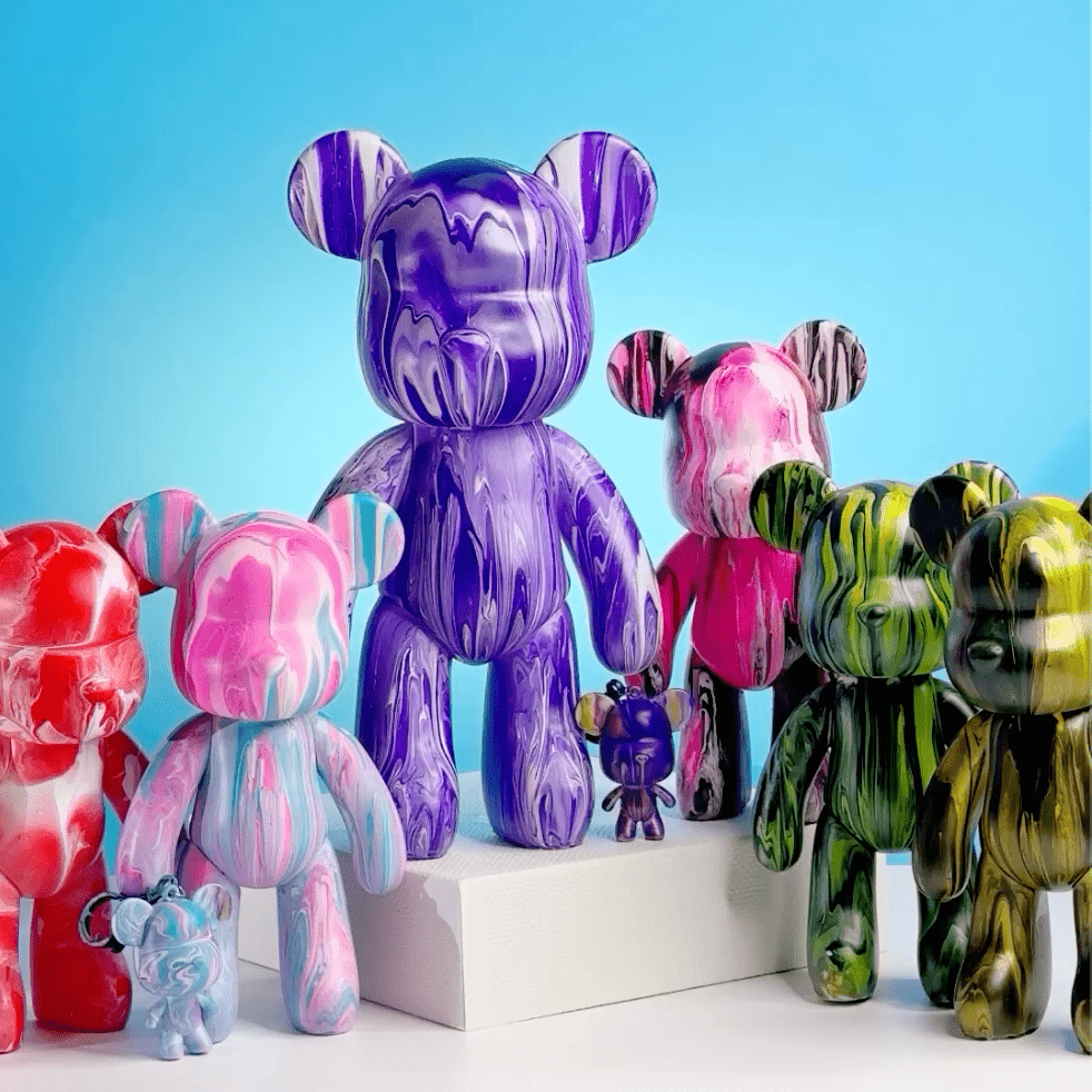 Pack Moshibear Family | x4 PORTE - CLÉS OFFERT - Moshibear