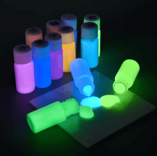 Bouteille de peinture fluorescente - Moshibear