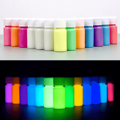 Bouteille de peinture fluorescente - Moshibear
