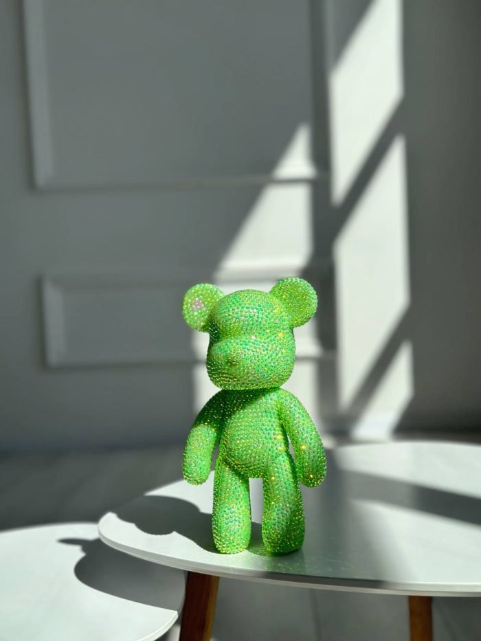 Ours en Strass Cristal à Coller – Figurine Étincelante pour Décoration - Moshibear