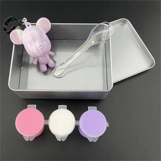Porte - clés Moshibear Rose/Blance/Violet - Moshibear